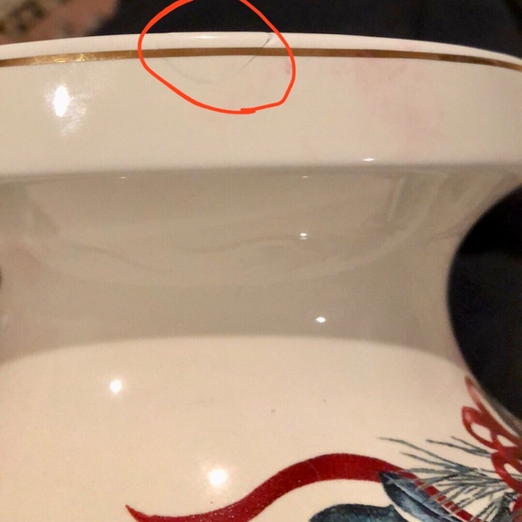 Lenox Holiday Tartan #N/A Hurricane W/Pillar - Picture 5 of 6